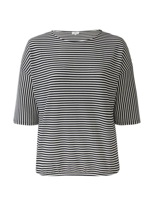 Foto van product s.Oliver CURVE Shirt zwart / wit