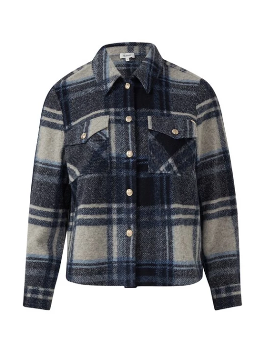 Foto van product s.Oliver CURVE Tussenjas navy / wolwit