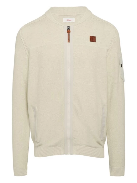 Foto van product s.Oliver Gebreid vest beige / bruin