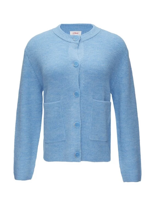 Foto van product s.Oliver Gebreid vest blauw
