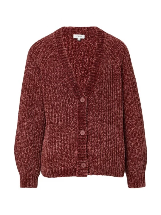 Foto van product s.Oliver Gebreid vest bordeaux