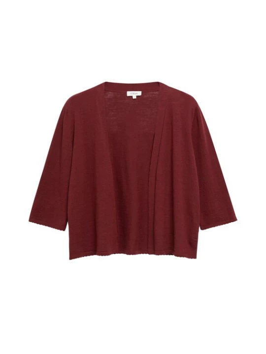 Foto van product s.Oliver Gebreid vest bordeaux