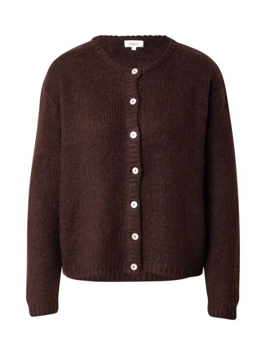 Foto van product s.Oliver Gebreid vest bruin