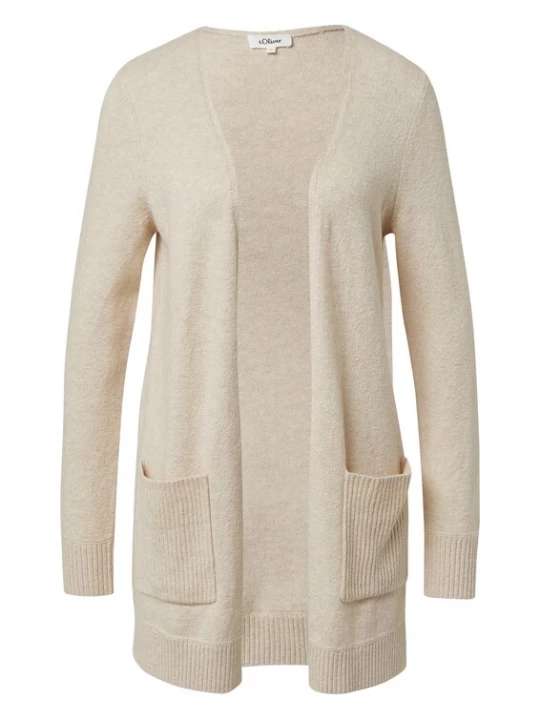 Foto van product s.Oliver Gebreid vest crème