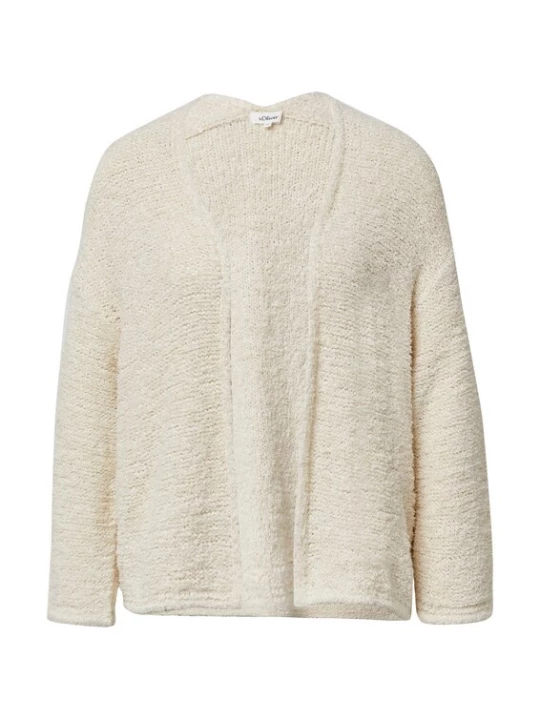 Foto van product s.Oliver Gebreid vest crème