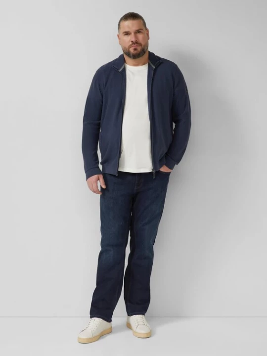 Foto van product s.Oliver Gebreid vest donkerblauw