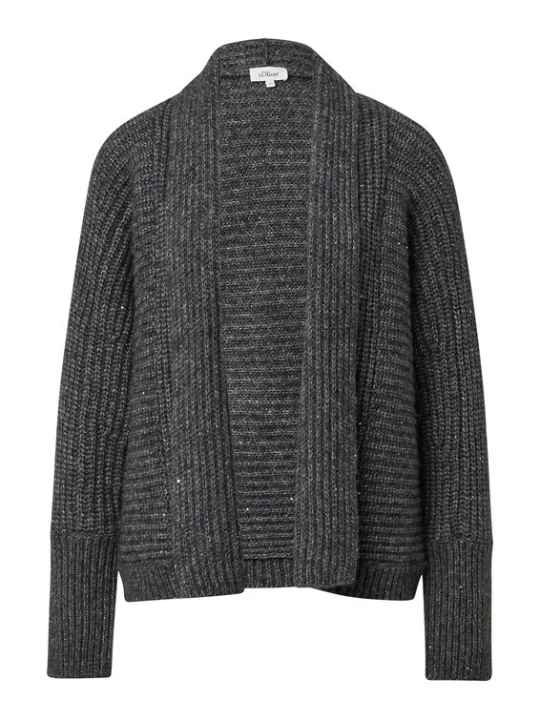 Foto van product s.Oliver Gebreid vest grafiet