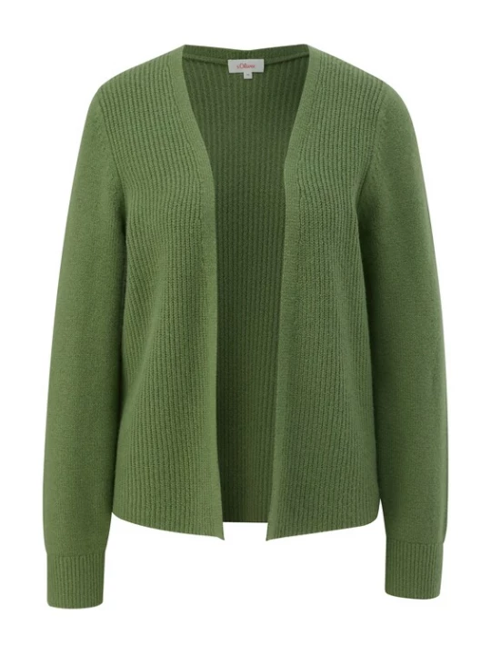Foto van product s.Oliver Gebreid vest groen