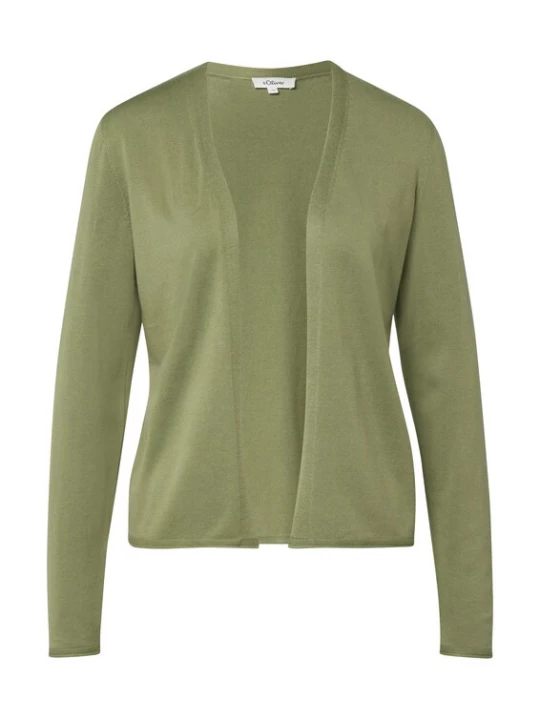 Foto van product s.Oliver Gebreid vest groen