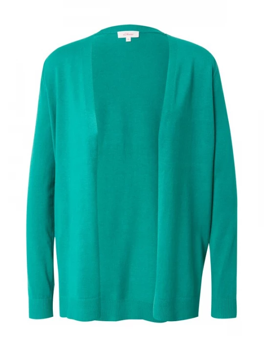 Foto van product s.Oliver Gebreid vest jade groen
