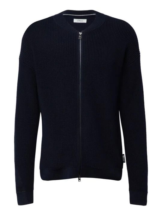 Foto van product s.Oliver Gebreid vest navy