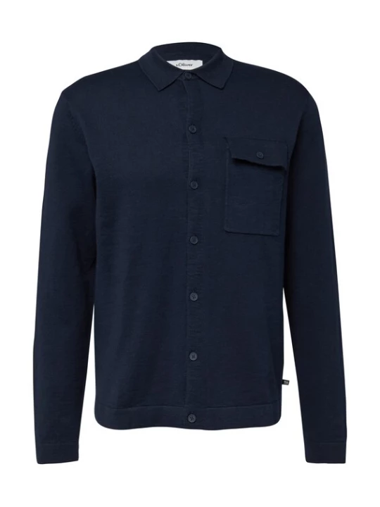 Foto van product s.Oliver Gebreid vest navy