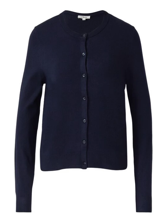 Foto van product s.Oliver Gebreid vest navy