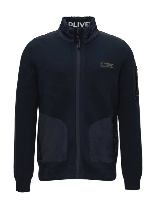 Foto van product s.Oliver Gebreid vest navy