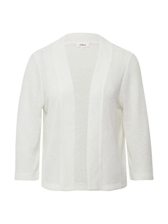 Foto van product s.Oliver Gebreid vest offwhite
