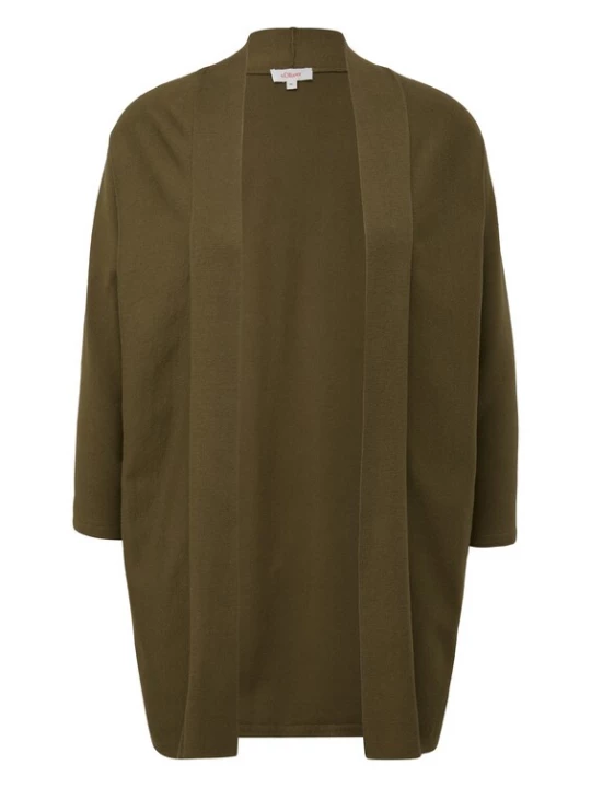 Foto van product s.Oliver Gebreid vest olijfgroen