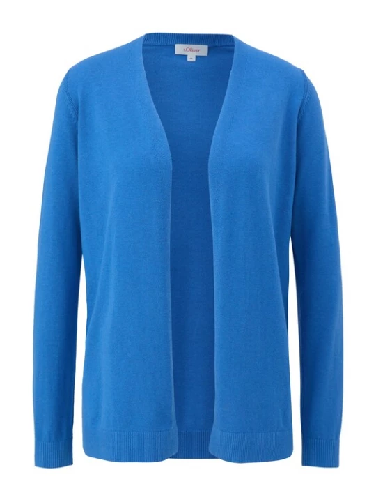 Foto van product s.Oliver Gebreid vest royal blue / koningsblauw