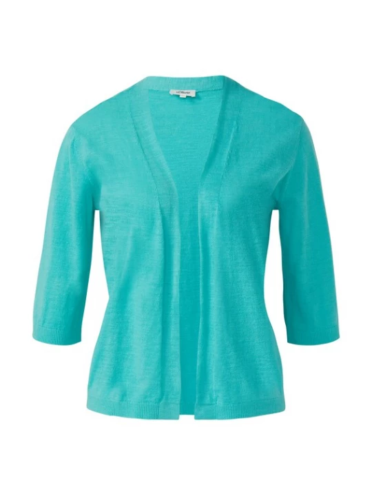 Foto van product s.Oliver Gebreid vest turquoise