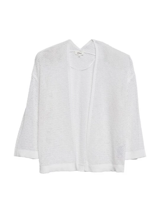 Foto van product s.Oliver Gebreid vest wit