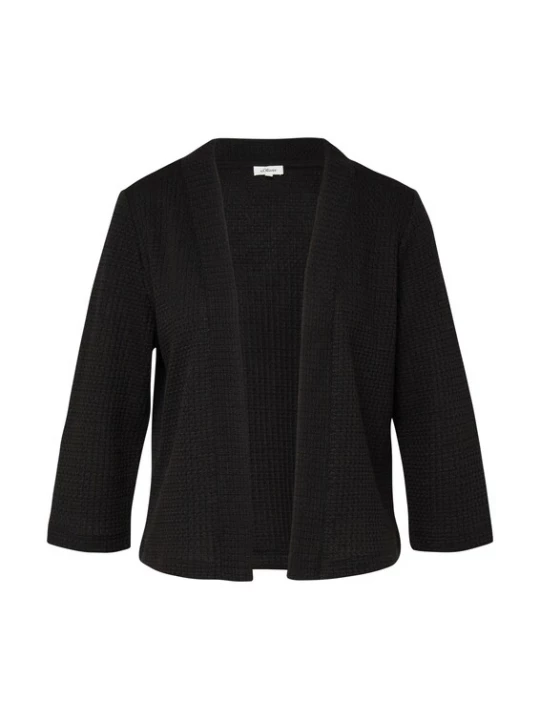 Foto van product s.Oliver Gebreid vest zwart