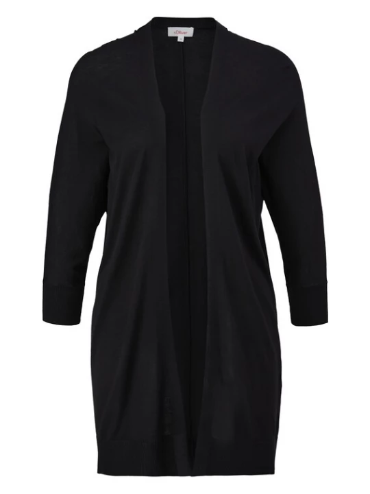 Foto van product s.Oliver Gebreid vest zwart