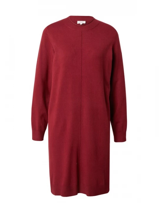 Foto van product s.Oliver Gebreide jurk bordeaux