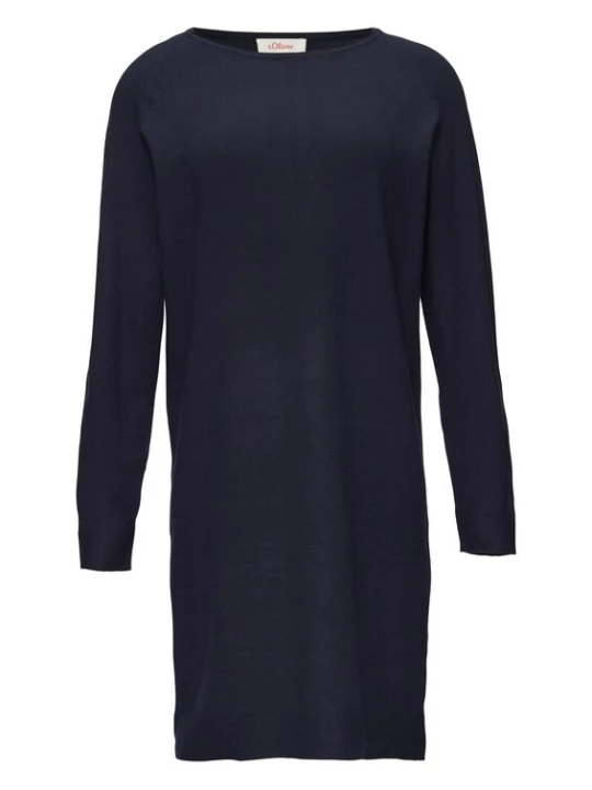 Foto van product s.Oliver Gebreide jurk navy