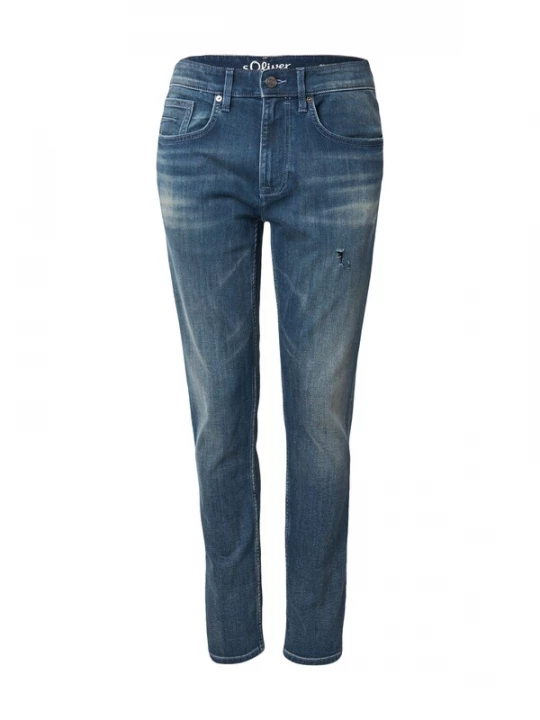 Foto van product s.Oliver Jeans blauw denim
