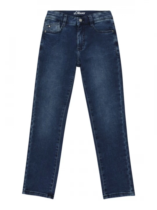 Foto van product s.Oliver Jeans blauw denim