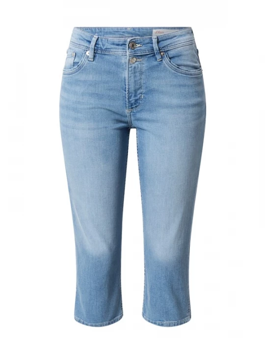 Foto van product s.Oliver Jeans blauw denim