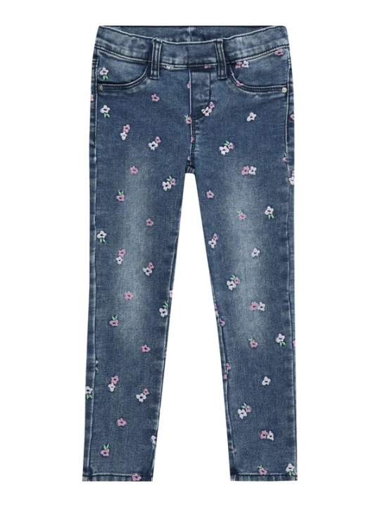 Foto van product s.Oliver Jeans blauw denim / lichtgroen / pastellila / rosa