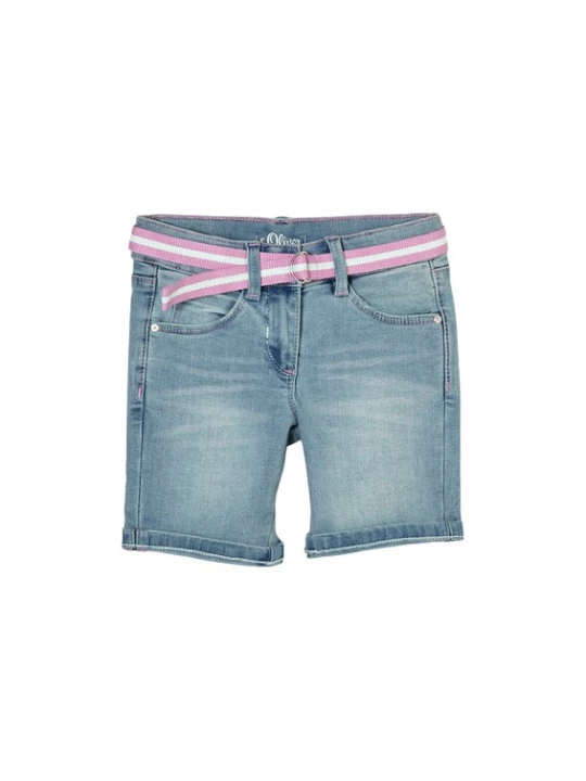 Foto van product s.Oliver Jeans blauw denim / pink / wit