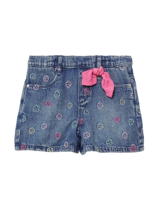 Foto van product s.Oliver Jeans turquoise / blauw denim / pasteelgeel / pink
