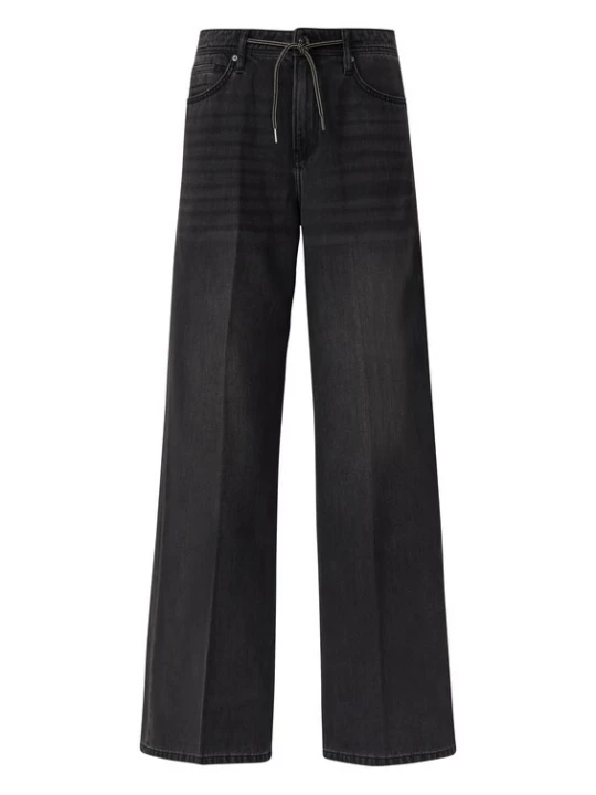 Foto van product s.Oliver Jeans zwart gemêleerd