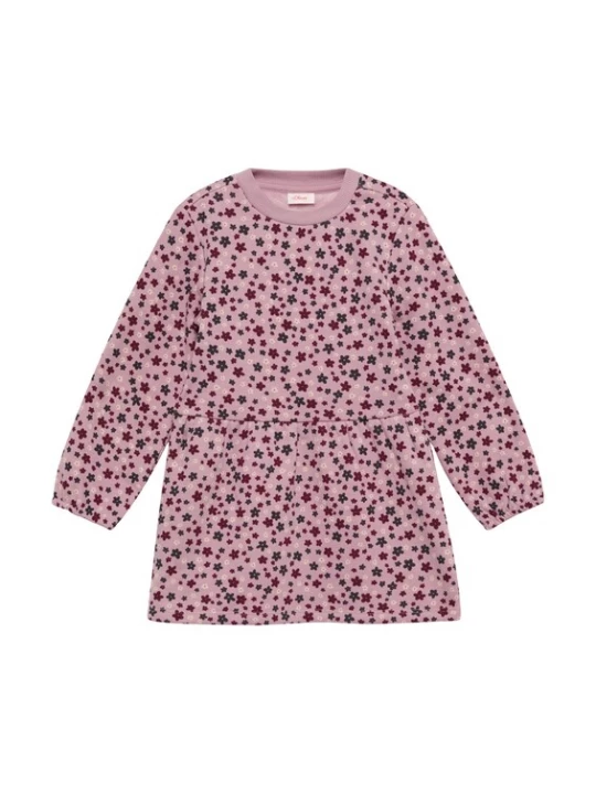 Foto van product s.Oliver Jurk antraciet / rosa / bourgogne