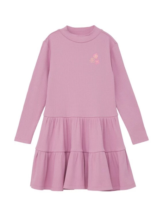 Foto van product s.Oliver Jurk blauw / geel / lila / pink