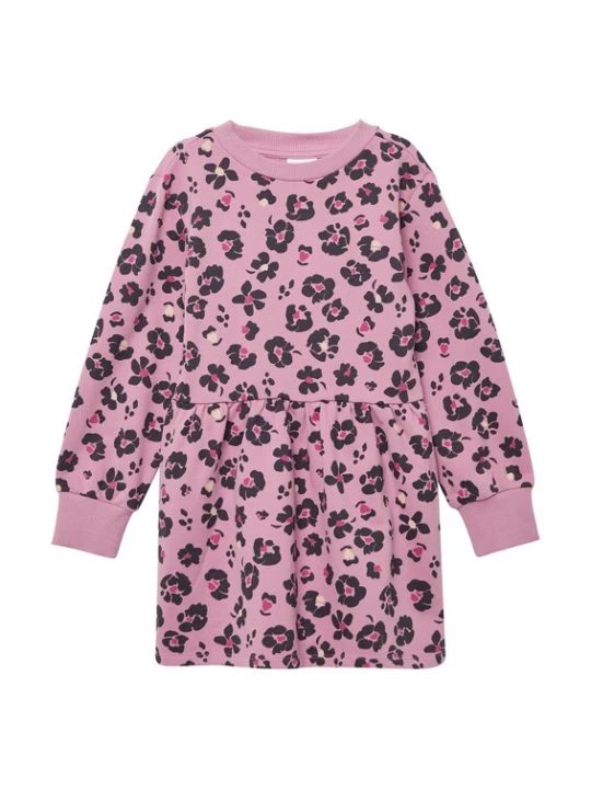 Foto van product s.Oliver Jurk bruin / pink / zwart