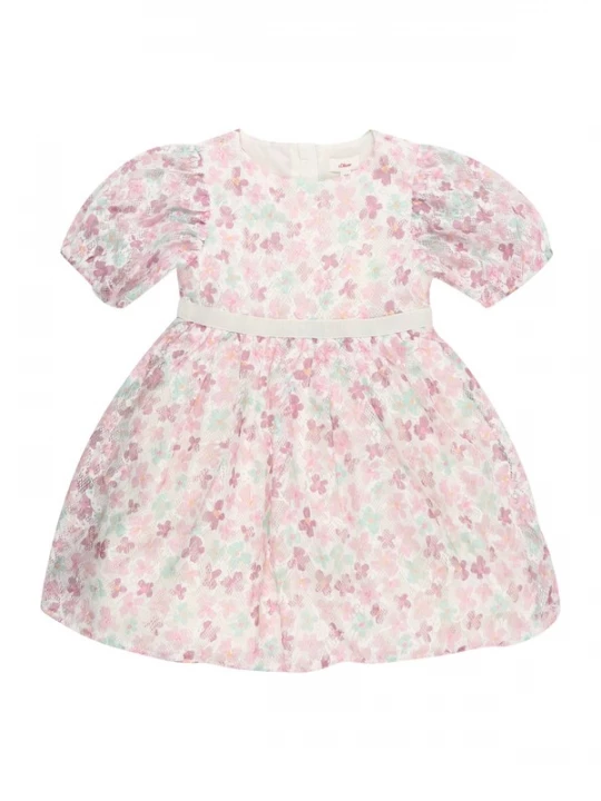 Foto van product s.Oliver Jurk gemengde kleuren / rosa