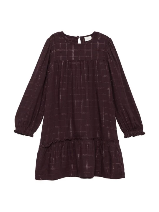 Foto van product s.Oliver Jurk goud / bordeaux
