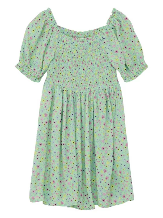 Foto van product s.Oliver Jurk groen / gemengde kleuren