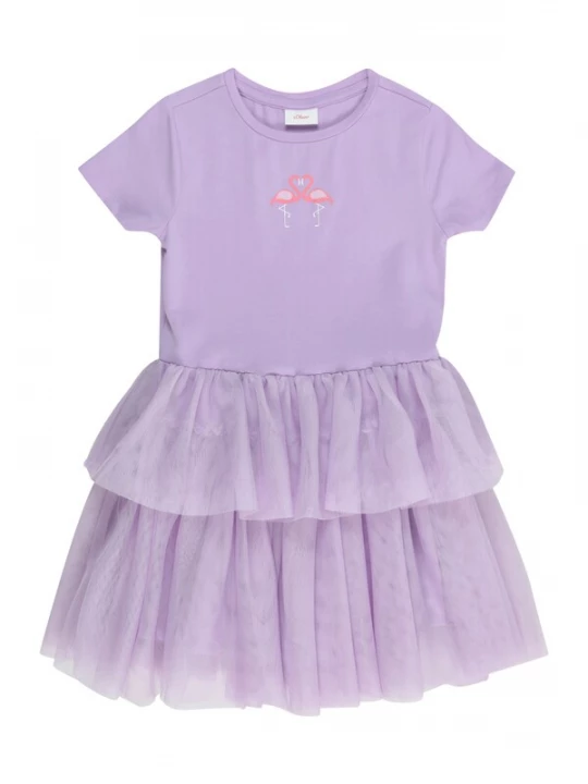 Foto van product s.Oliver Jurk lila / rosa / wit