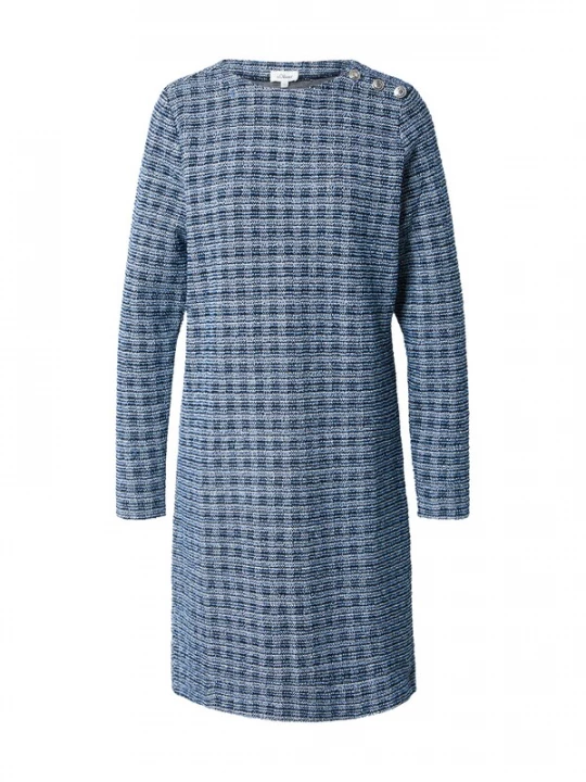 Foto van product s.Oliver Jurk navy / azuur / pastelblauw