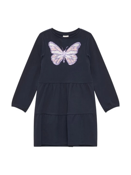 Foto van product s.Oliver Jurk navy / lichtlila / pink / wit