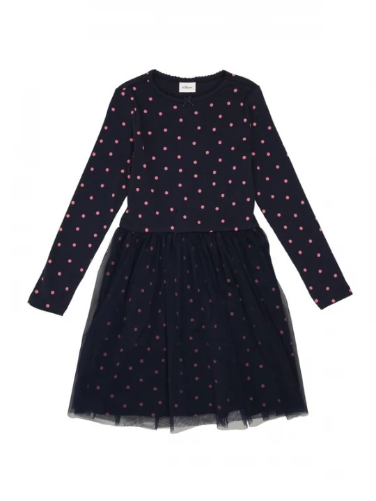 Foto van product s.Oliver Jurk navy / pitaja roze