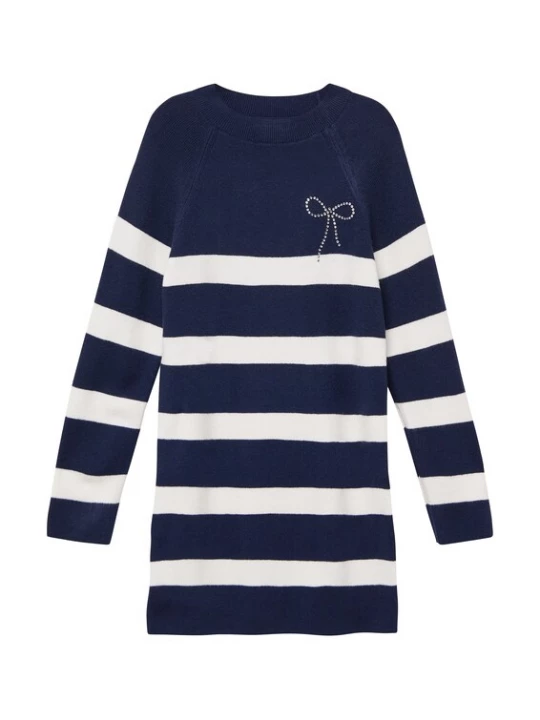 Foto van product s.Oliver Jurk navy / wit