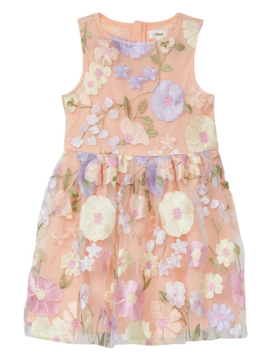 Foto van product s.Oliver Jurk sering / abrikoos / pink