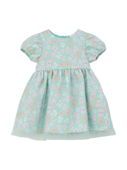 Foto van product s.Oliver Jurk turquoise / lavendel / abrikoos / rosa