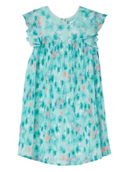 Foto van product s.Oliver Jurk turquoise / perzik / rosa