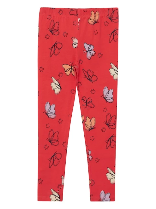 Foto van product s.Oliver Leggings azuur / oranje / rood / zwart