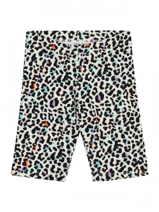 Foto van product s.Oliver Leggings azuur / oranje / zwart / eierschaal